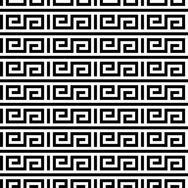 Motifs Typiquement Égyptiens Assyriens Grecs Clé Grecque Texture Géométrique Arabe — Image vectorielle