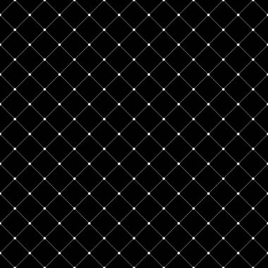 Geometrik soyut sorunsuz yinelenen vektör süsleme ile çapraz noktalı çizgiler kareler.