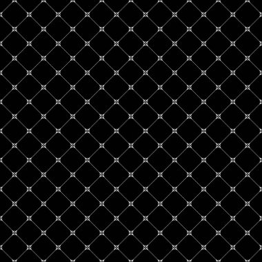 Geometrik soyut sorunsuz yinelenen vektör süsleme ile çapraz noktalı çizgiler kareler.