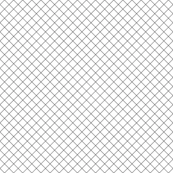 Cell, grid with diagonal lines seamless background — Stock Vector