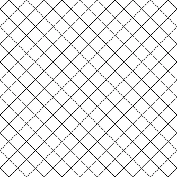 Cell, grid with diagonal lines seamless background — Stock Vector