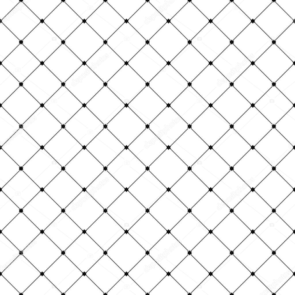 cell, grid with diagonal lines seamless background