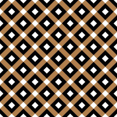 Vintage çapraz çizgiler fayans vektör desen veya arka plan