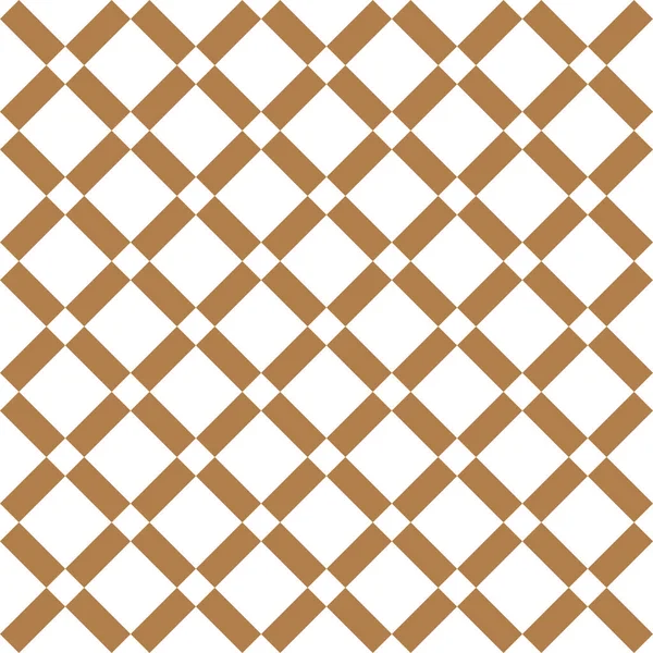 Vintage líneas cruzadas azulejos patrón vectorial o fondo — Vector de stock