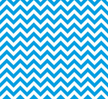 Mavi ve beyaz Zig zag seamless modeli, vektör ve illüstrasyon.