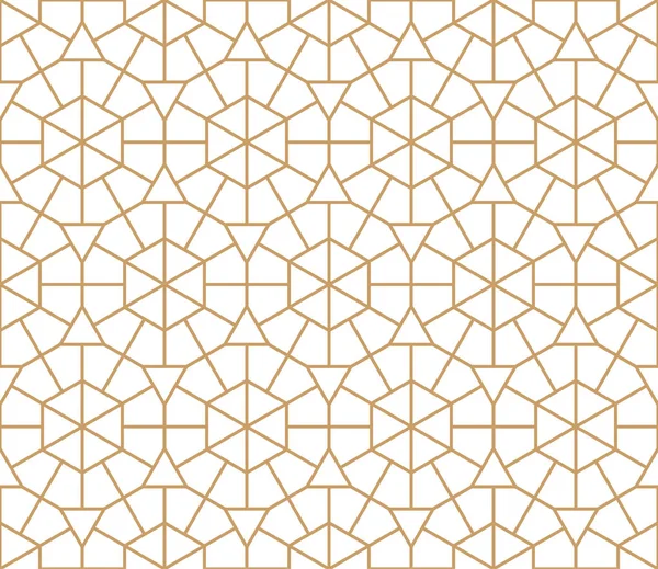 Arapça lüks süsleme seamless modeli yuvarlak. Fas daire antika arka plan. Vektör ve illüstrasyon