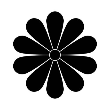 Japon Kiku krizantem çiçek vektör seamless modeli. Vektör