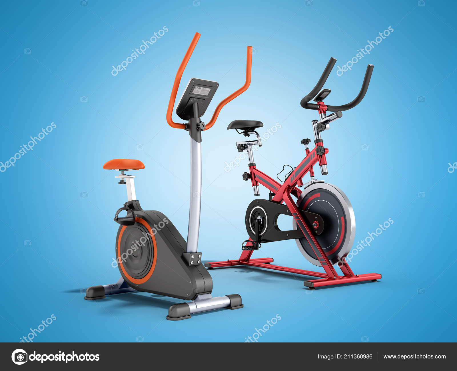 modern exercise bike