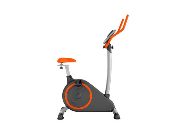 Moderner Sport Heimtrainer Gelb Lila Rendering Auf Weißem Hintergrund Kein — Stockfoto