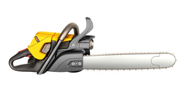 Chainsaw White Background Illustration Shadow — Stock Photo, Image