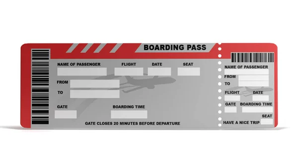 Mundo Moderno viajando mundo concepto de billetes de avión vacíos en wh —  Fotos de Stock