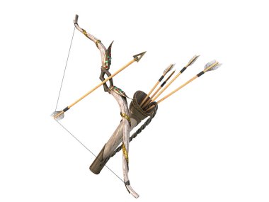 Dussehra bayramının altın yay ve ok özellikleri.