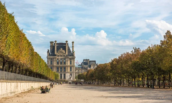 Straten van Parijs, Frankrijk - Travel Europa, oktober — Stockfoto