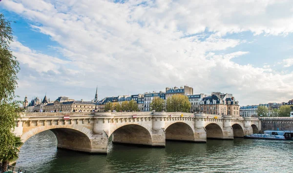 A Szajna, Párizs, Franciaország - Travel Europe — Stock Fotó