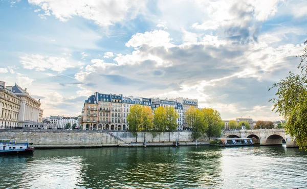 De rivier de Seine, Paris, Frankrijk - reizen Europa — Stockfoto