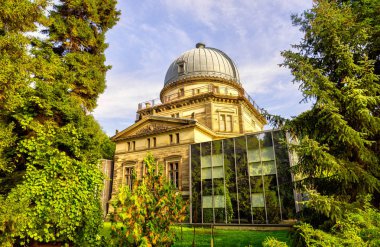Üniversitesi botanik garde, park - Strasbourg, Fransa
