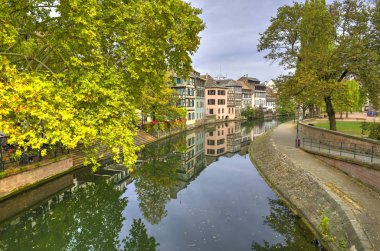 Küçük Fransa La Petite France, Doğu Fransa Strasbourg şehir tarihi dörtte