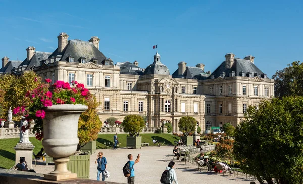 Luxembourg Garden Jardin du Luxembourg 29 października 2019, Paryż, Francja — Zdjęcie stockowe