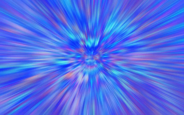 Abstract Radial Motion Blurred Multicolored Background Neon Light Rays Fluorescent — Stock Photo, Image