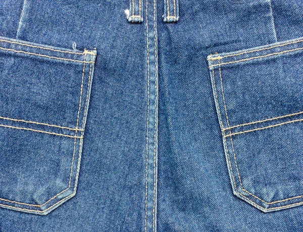 Jeans denim texture fond vide . — Photo