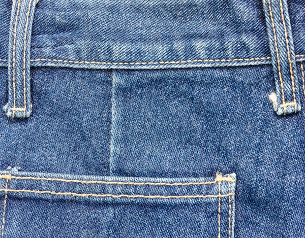 Jeans denim texture fond vide . — Photo