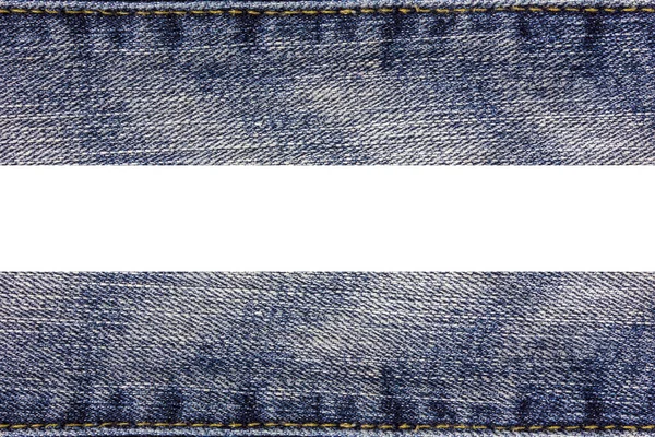 Jeans Aislados Sobre Fondo Blanco — Foto de Stock