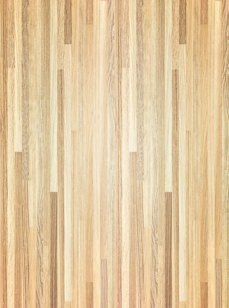 Hardwood Maple Basketball Court Floor Viewed — Stock Photo, Image