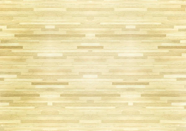 上から見たハードウッドメープルバスケットボールコートフロア — ストック写真