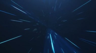 3D animasyon tünel veya solucan deliği, bir evren başka bir ile bağlayabilirsiniz tünel. Soyut hız tüneli warp alanı, solucan deliği veya kara delik, cosmos içinde geçici alan üstesinden sahne