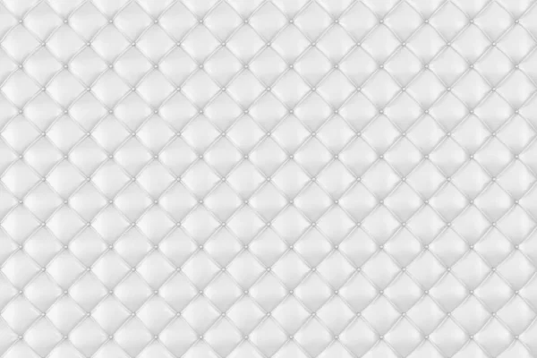 Кожаный Диван Upholstery Фон Белый Роскошный Декор Софа Элегантная Белая — стоковое фото