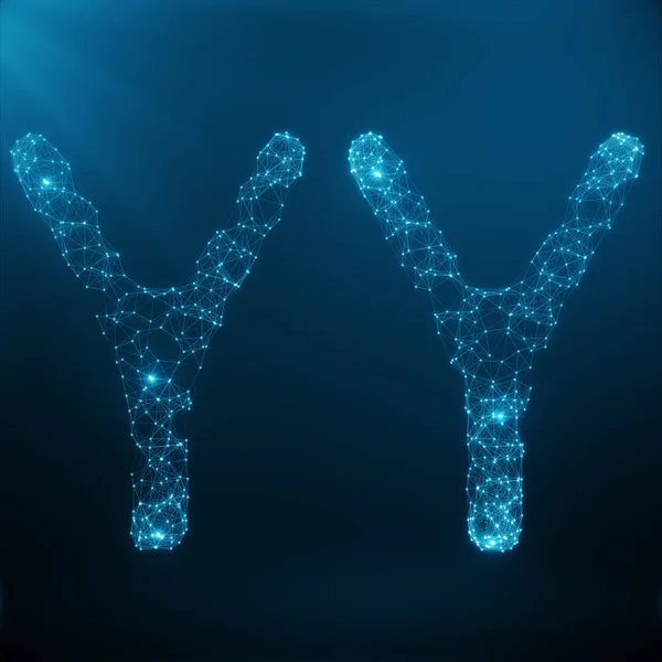Chromosome Concept Human Biology Medicinsk Symbol Genterapi Eller Mikrobiologi Genetisk — Stockfoto