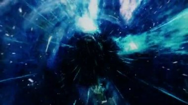 3D çizim tünel veya solucan deliği, bir evren başka bir ile bağlayabilirsiniz tünel. Soyut hız tüneli warp alanı, solucan deliği veya kara delik, cosmos içinde geçici alan üstesinden sahne.