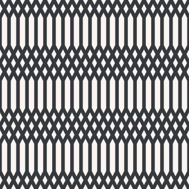 Etnik net soyut Dikişsiz soyut desen tek renkli veya iki renk vektör