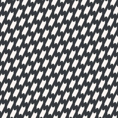 zincir veya kesintisiz soyut model tek renkli veya iki renk vektör