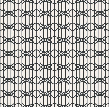 Çizgi kesintisiz soyut desen tek renkli veya iki renk vektör