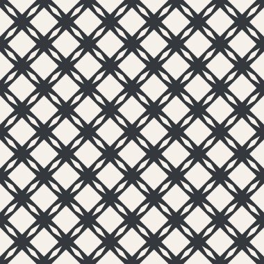 Kare tablo veya net soyut seamless modeli tek renkli veya iki renk vektör