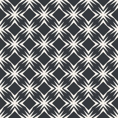 Keskin satırı soyut seamless modeli tek renkli veya iki renk vektör kare tablo