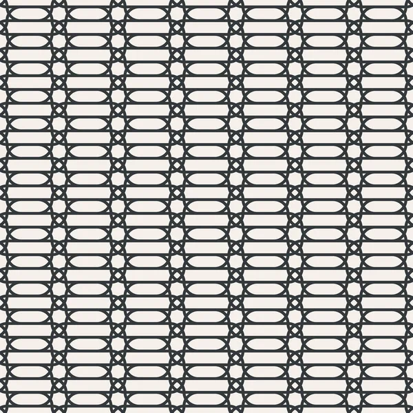 Spitze Linie Nahtlose Abstrakte Muster Monochrom Oder Zwei Farben Vektor — Stockvektor
