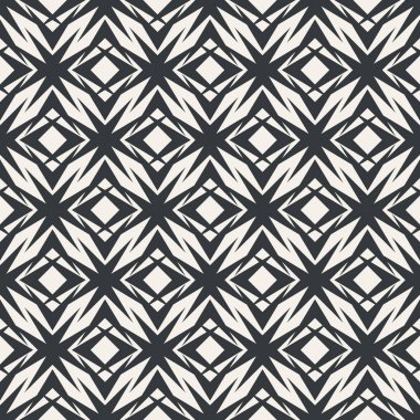 Keskin soyut seamless modeli tek renkli veya iki renk vektör