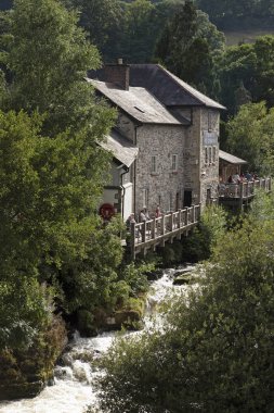 Llangollen, Denbighshire, Kuzey Galler, Birleşik Krallık, River Dee