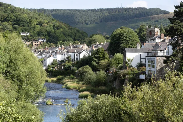 Llangollen Denbighshire North Wales River Dee — Stock Photo, Image