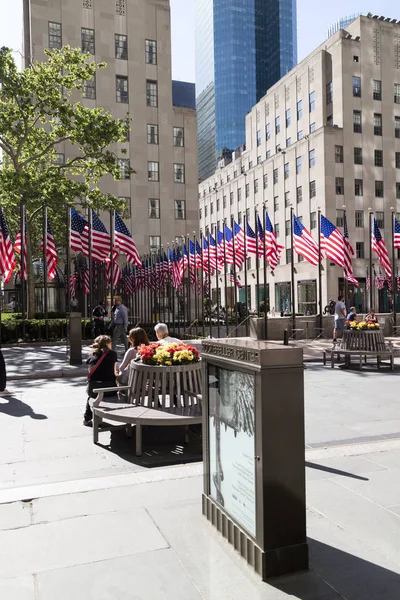 Rockefeller Center Nueva York Estados Unidos — Foto de Stock