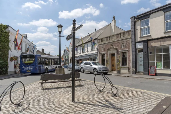 Moretonhampstead Småstad Nationalparken Dartmoor Devon England Storbritannien — Stockfoto