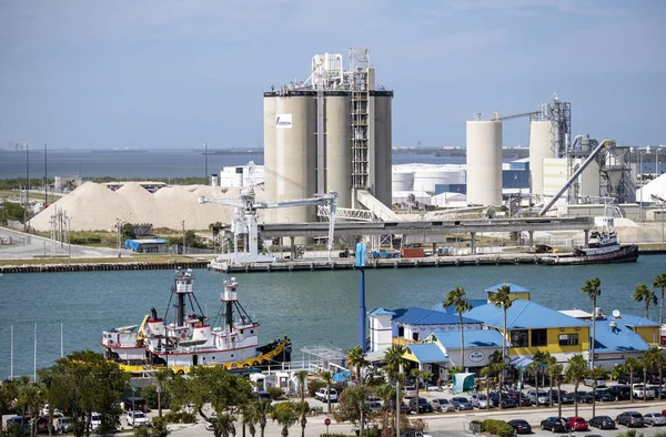 Порт Канаверал Штат Флорида Сша Огляд Цементної Працює — стокове фото