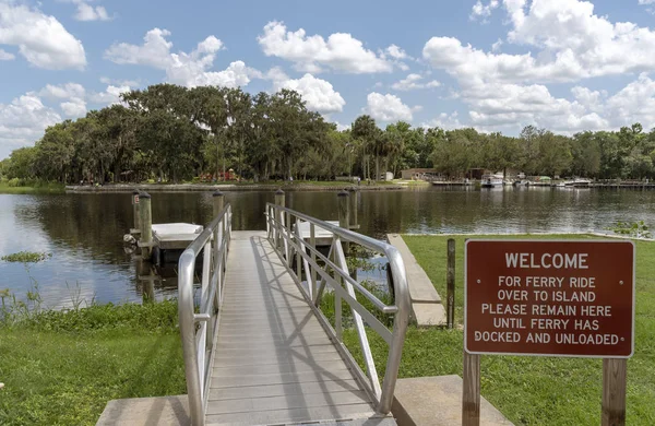 Hontoon Island State Park Deland Florida Usa Gezien Vanuit Kant — Stockfoto