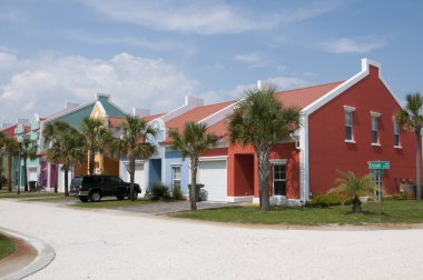 Pensacola Kuzeybatı Florida ABD Konut renkli