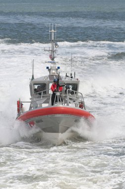 Bize Sahil Güvenlik gemisi devriye New York Harbor ABD