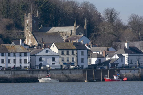 Appledore North Devon England Storbritannien Mars 2019 Den Små Floden — Stockfoto