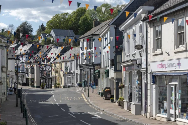 Modbury South Devon England Storbritannien Maj 2019 Marknadsstaden Modbury Såg — Stockfoto