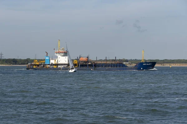 Southampton Inglaterra Reino Unido Maio 2019 Ukd Bluefin Navio Dragagem — Fotografia de Stock